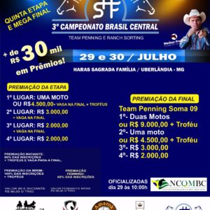 3º Campeonato HSF do Brasil Central – 5ª Etapa e Final Haras Sagrada Família